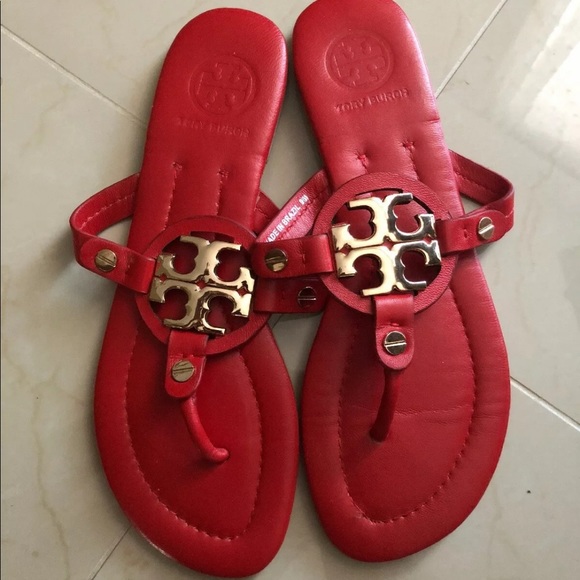 Tory Burch Red Sandals